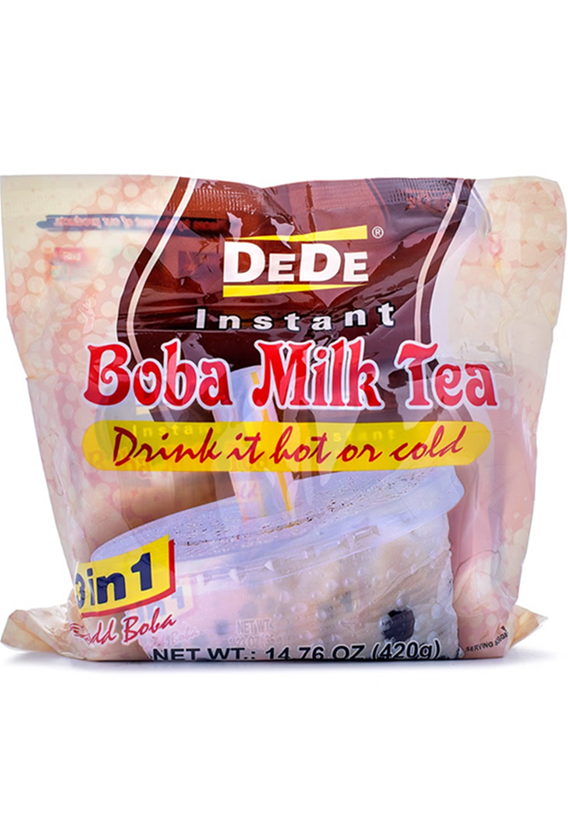 Dede Instant Boba Milk Tea - 14.76 oz (420gr)