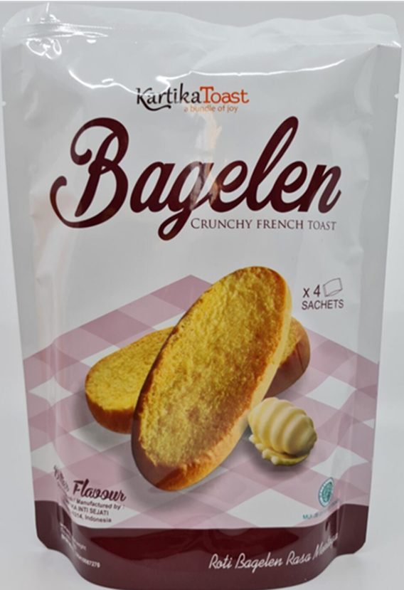 Kartika Sari Bagelen Crunchy French Toast 4 pcs x 0.63oz - 2.53oz (72gr)