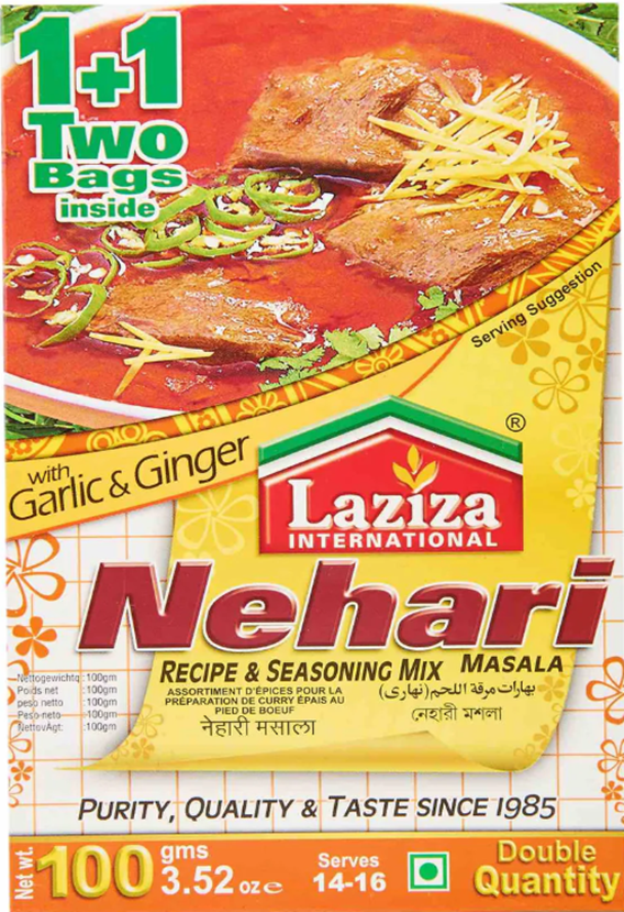 Laziza Nehari 3.52 oz (100gr)