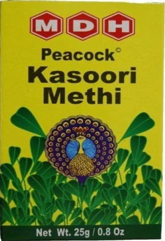 MDH Peacock Kasoori Methi - 0.8 oz (25gr)
