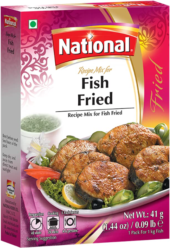 National Fried Fish 1.44 oz (41gr)
