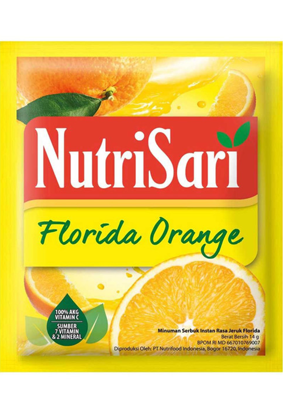 Nutrisari Florida Orange flavor - (14gr)