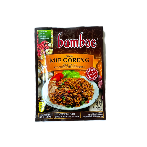 Bamboe Bumbu Mie Goreng (Indonesian Fried Noodle) Instant Seasoning - 1.2 oz (45gr)