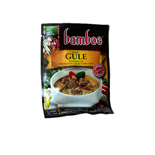 Bamboe Bumbu Gule / Gulai (Indonesian Curry Soup) Instant Seasoning - 1.2 oz (35gr)
