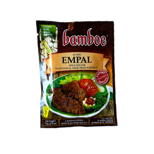 Bamboe Bumbu Empal (Instant Seasoning for Indonesian Fried Beef) - 2.8 oz (50gr)