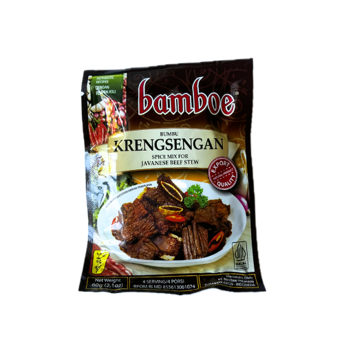 Bamboe Bumbu Krengsengan (Javanese Beef Stew Instant Seasoning) - 2.1 oz (60gr)