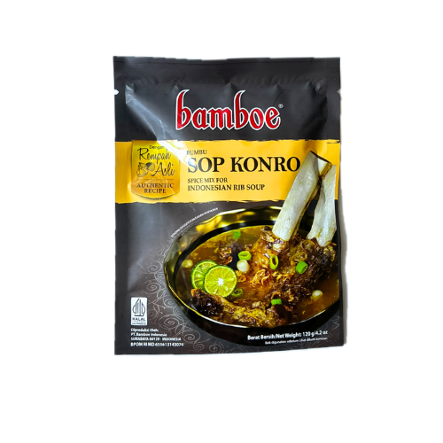 Bamboe Premium Bumbu Sop Konro - 4.2 oz (120gr)