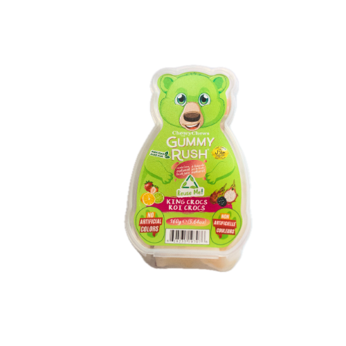 King Crocs Cheery Chews Gummy Rush Halal 160 gr (5.64oz)