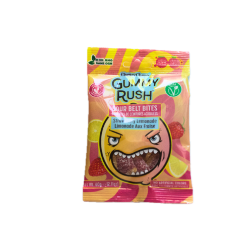 Strawberry Lemonade Cheery Chews Sour Belt Bites 60gr (2.11oz)