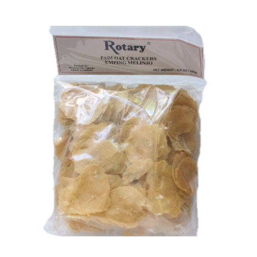 Rotary Padi Oats (Raw) Emping Melinjo - 8.8 oz (250 gr)