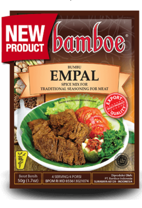 Bamboe Bumbu Empal - 2.8 oz (50gr)