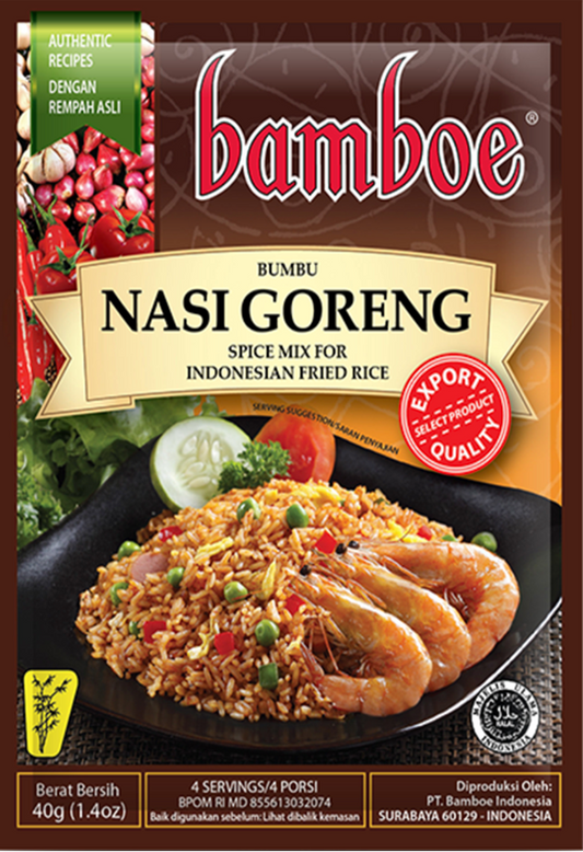Bamboe Bumbu Nasi Goreng (Fried Rice) - 1.4 oz (40gr)