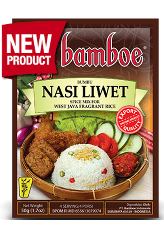Bamboe Bumbu Nasi Liwet - 1.2 oz (50gr)