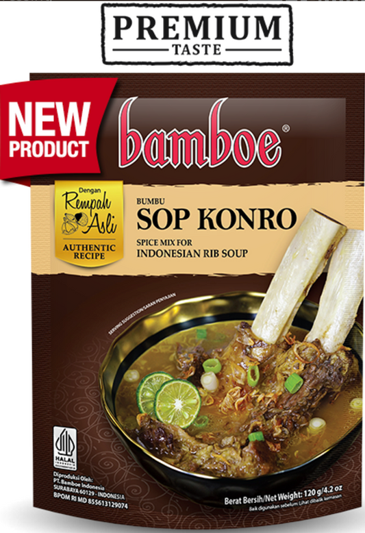 Bamboe Premium Bumbu Sop Konro - 4.2 oz (120gr)