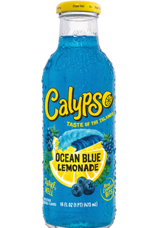 Calypso Ocean Blue Lemonade - 16 fl oz (473ml)