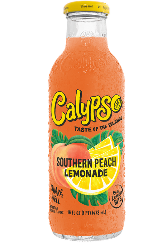 Calypso Southern Peach Lemonade - 16 fl oz (473ml)