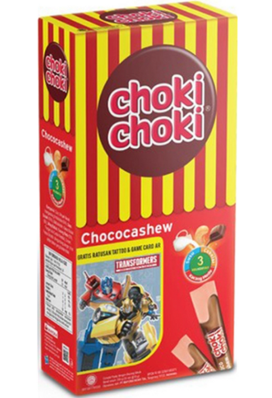 Choki-choki Chococashew (20 x 9 gr) - (180gr)