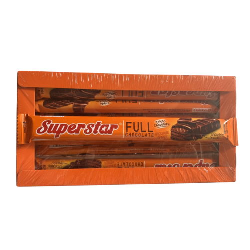 Superstar Triple Chocolate (20 pcs x 12.5gr) - (250gr)