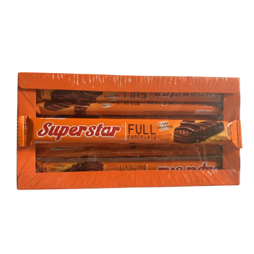 Superstar Triple Chocolate (20 pcs x 12.5gr) - (250gr)