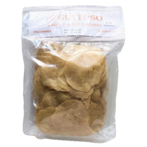 Gustoso Sweet Padi Oats (Raw) (Emping)- 8.8 oz