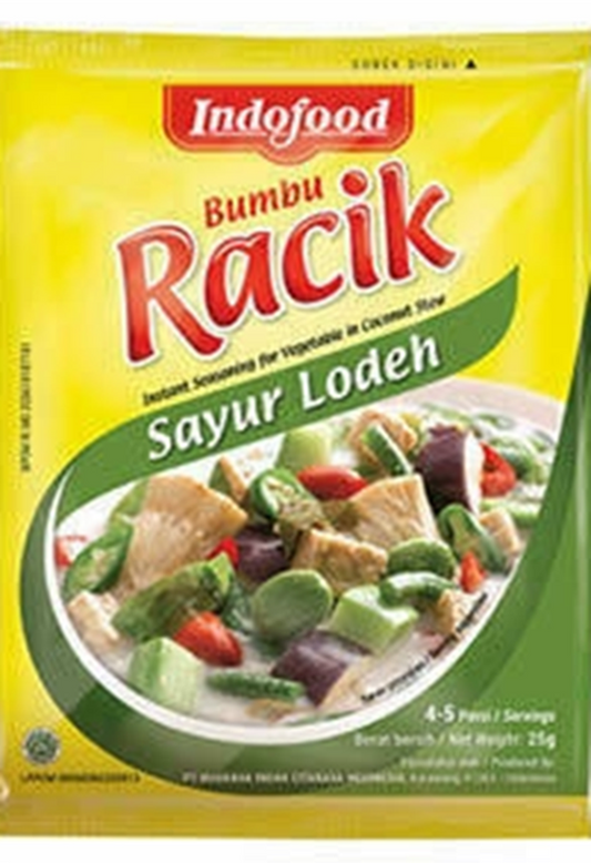 Indofood Racik Bumbu Sayur Lodeh (Vegetable Stew) - 0.88oz (25gr)