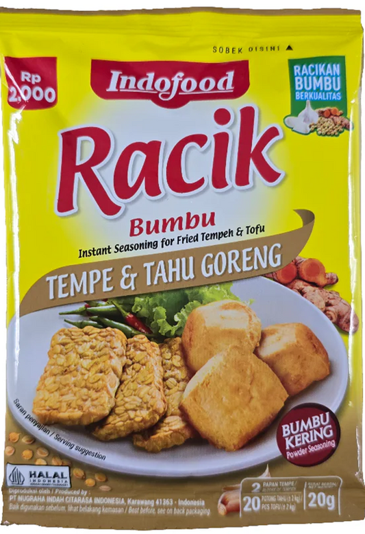 Indofood Racik Bumbu Tempe & Tahu Goreng - 0.7 oz (20gr)