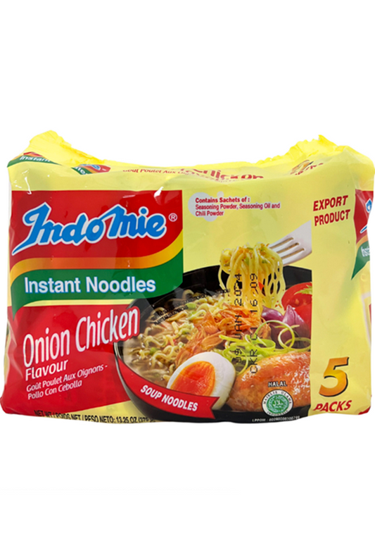 Indomie Onion Chicken Flavor Noodles (5x80gr) (13.25oz)