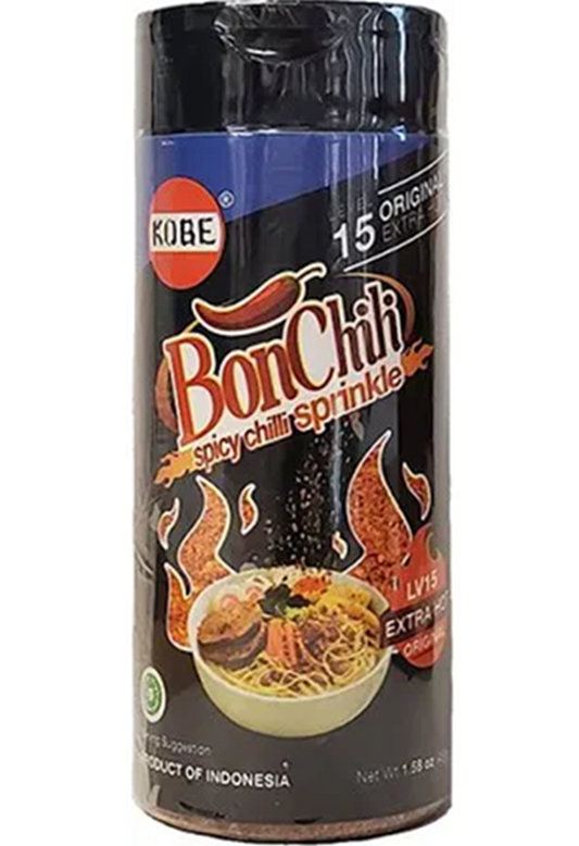 Kobe BonChili Cabe Tabur (Sprinkle Chili Flakes) Level 15 – 1.6 oz (45 gr)