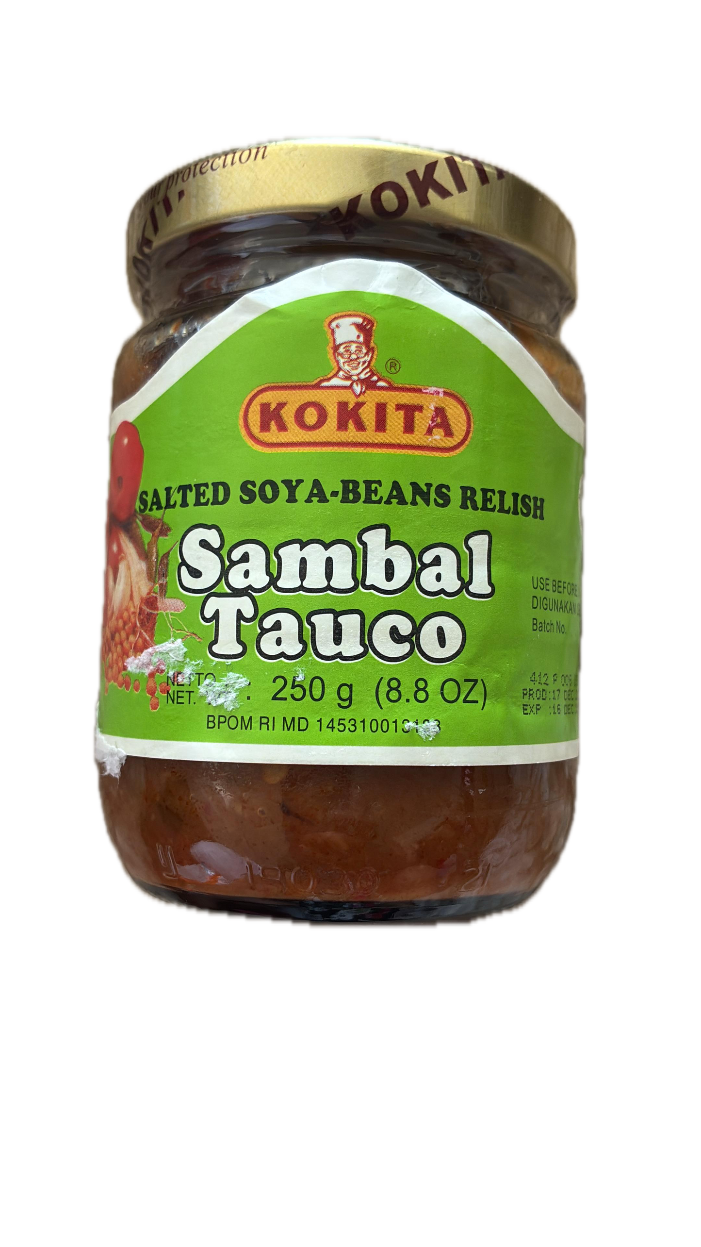 Kokita Sambal Tauco (Salted Soya-Beans Relish) - 8.8 oz (250 gr)