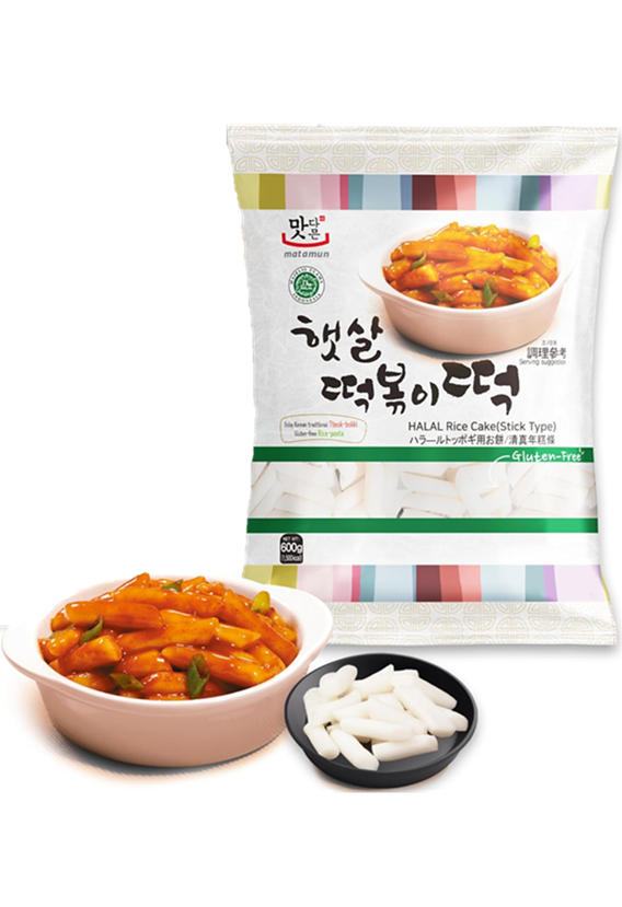 Korean Rice Cakes Tteokbokki Stick - 21.1 oz (600gr)