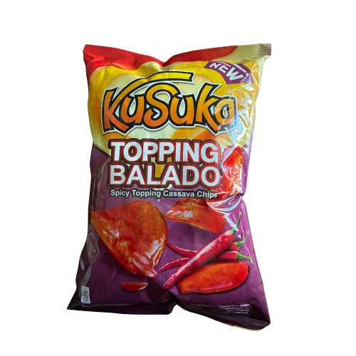 Kusuka Saos Balado (Cassava Snack Spicy) - 5.64 oz (160gr)