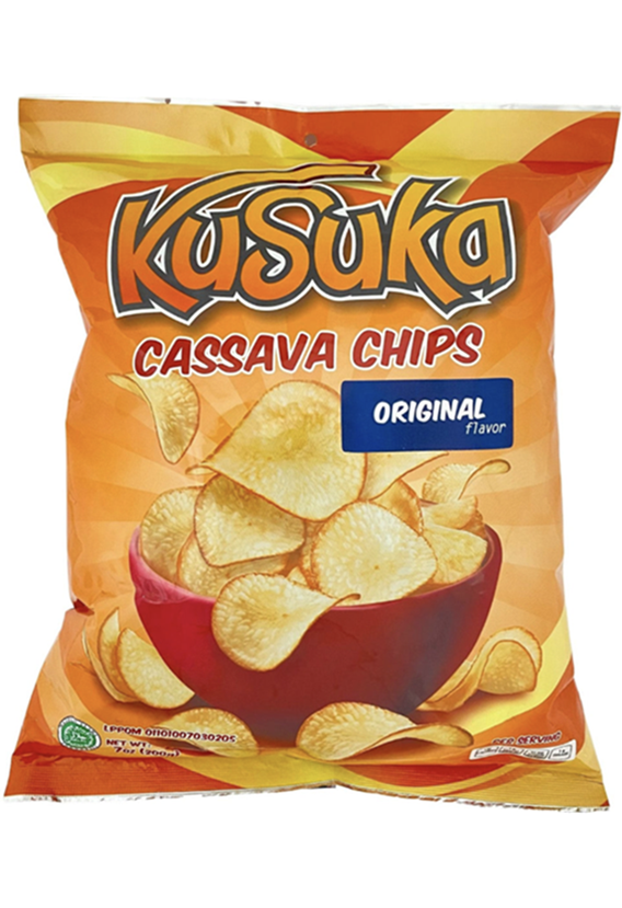 Kusuka Original Cassava Chips - 7 oz (200gr)