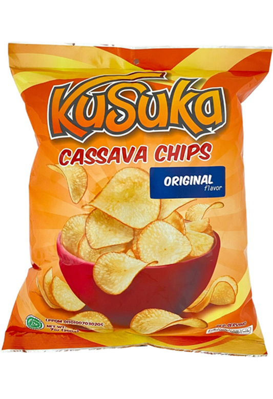 Kusuka Original Cassava Chips - 7 oz (200gr)