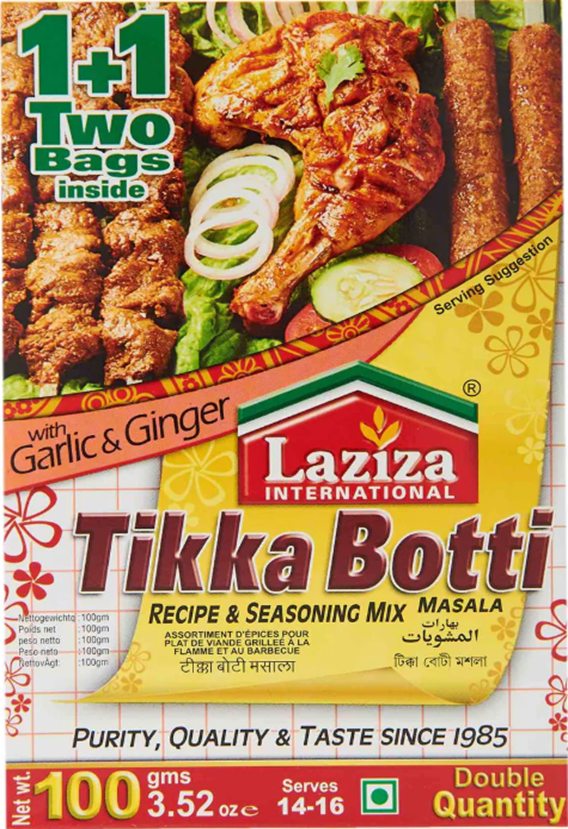 Laziza Tikka Botti 3.52 oz (100gr)