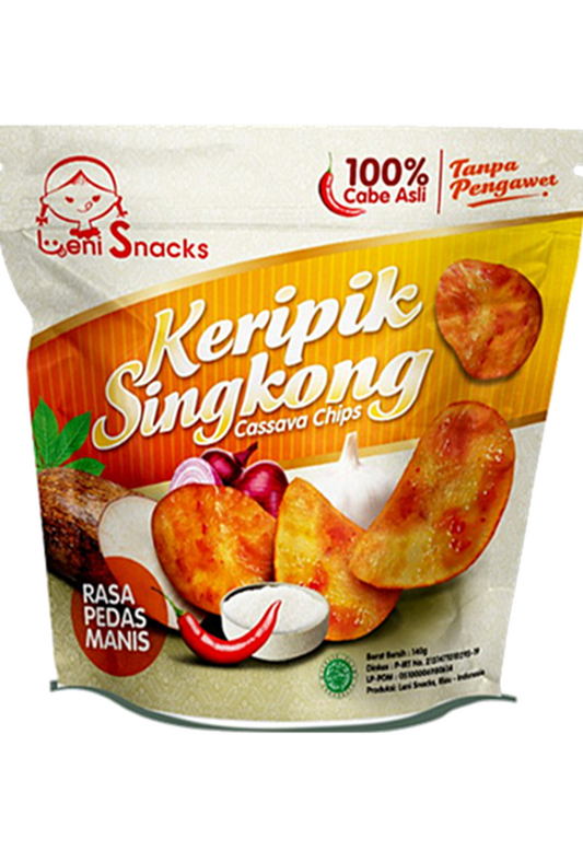 Leni Spicy Cassava Chips - 4.9 oz