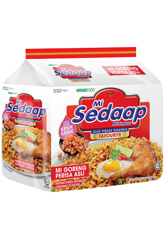 Mi Sedaap Fried Noodle (Mie Goreng) (5 x 90gr = 450 gr)