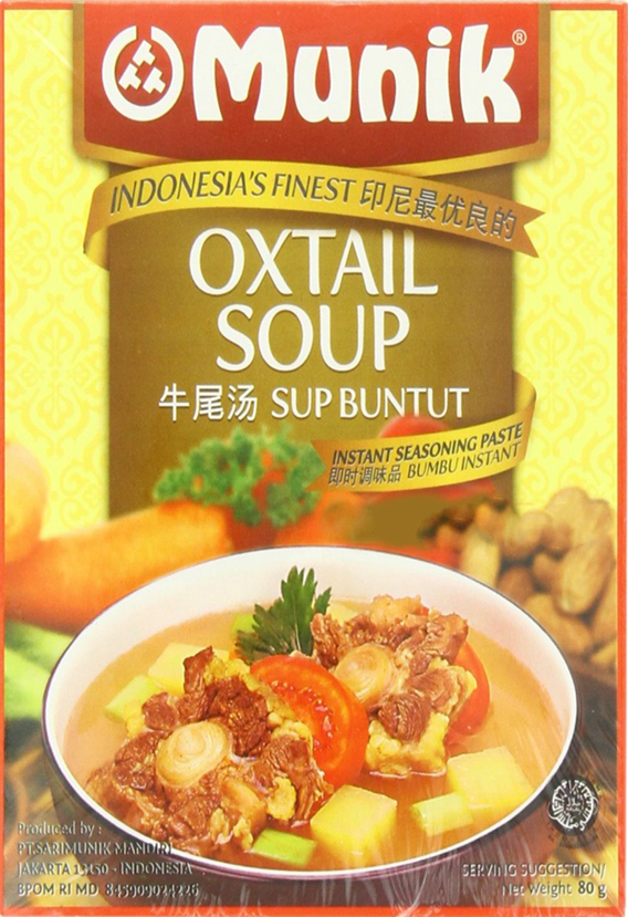 Munik Bumbu Sop Buntut (Oxtail Soup) - 2.8 oz (80gr)