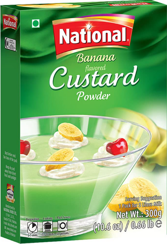 National Banana Custard 10.6 oz (300gr)