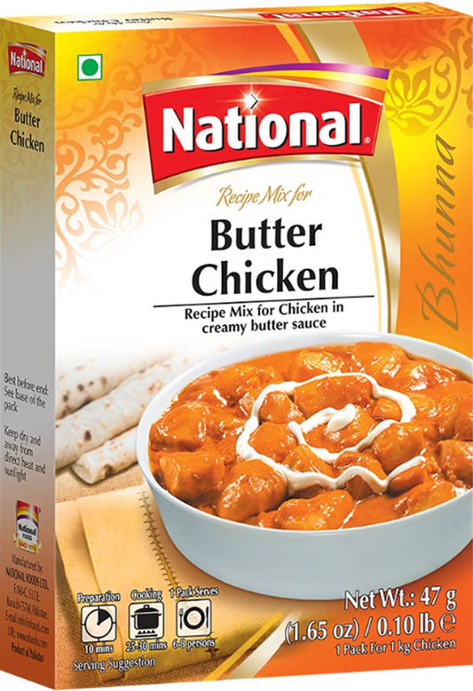 National Butter Chicken 1.65 oz (47gr)