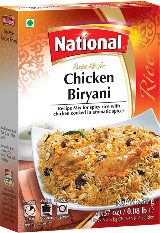 National Chicken Biryani 1.37 oz (39gr)