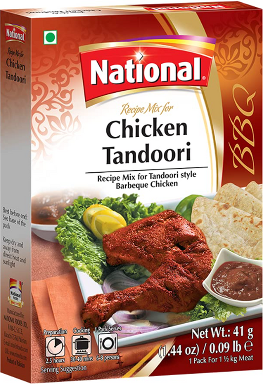 National Chicken Tandoori Recipe Mix 1.44 oz (41gr)