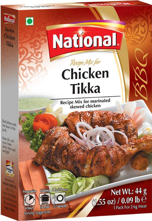 National Chicken Tikka Recipe Mix 1.55 oz (44gr)
