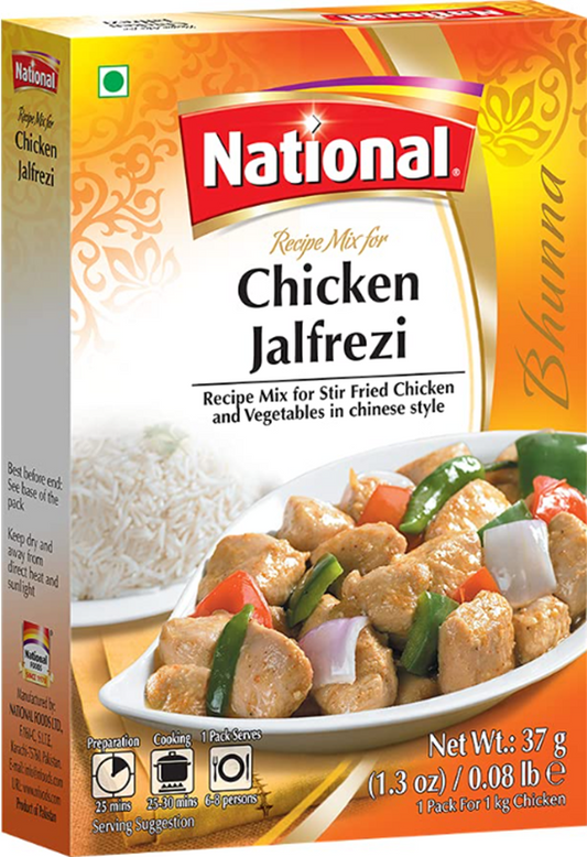 National Chicken jalfrezi Recipe Mix 1.3 oz (37gr)