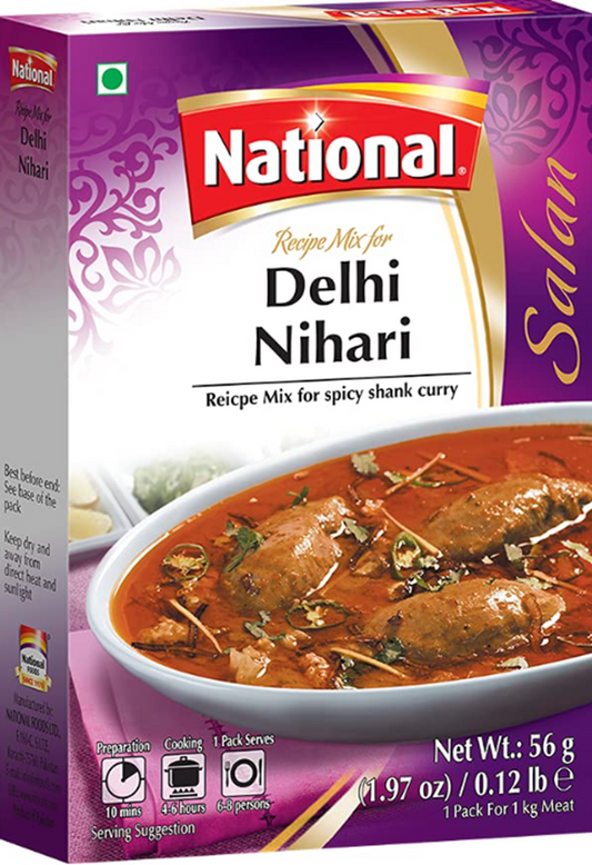 National Delhi Nihari Recipe Mix 1.97 oz (56gr)
