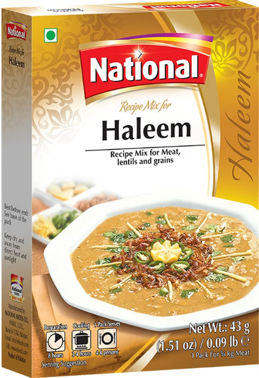 National Haleem Recipe Mix 1.51 oz (43gr)