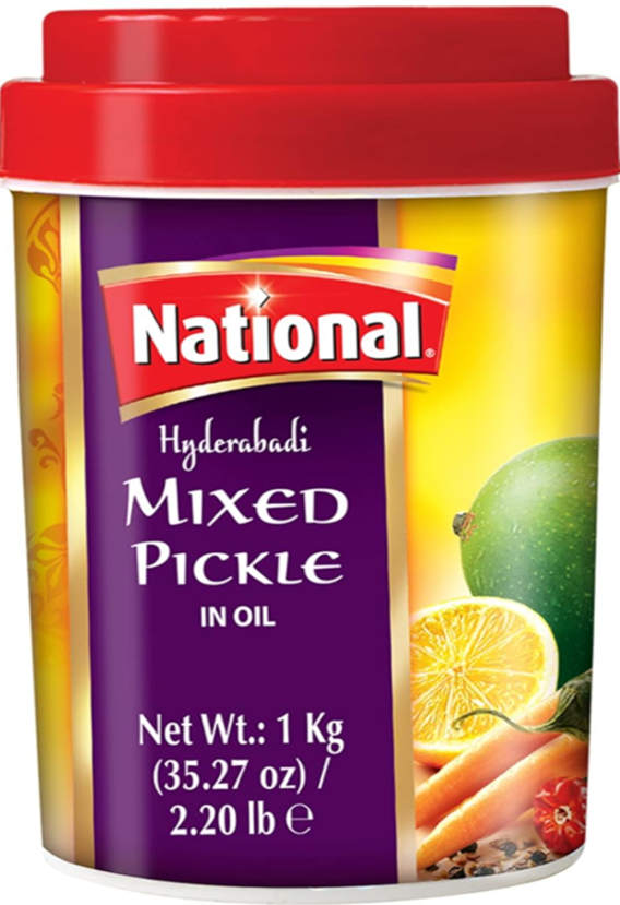 National Hyderabadi Mixed Pickle 35.27 oz (1kg)