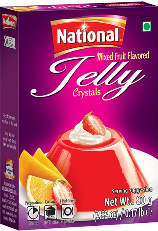 National Mixed Fruit Jelly 2.82 oz (80gr)