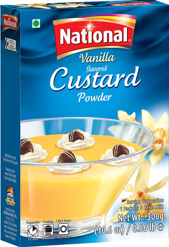 National Vanilla Custard 10.6 oz (300gr)