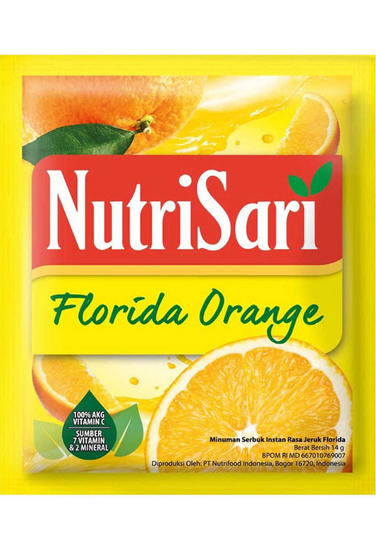 Nutrisari Florida Orange flavor - (14gr)