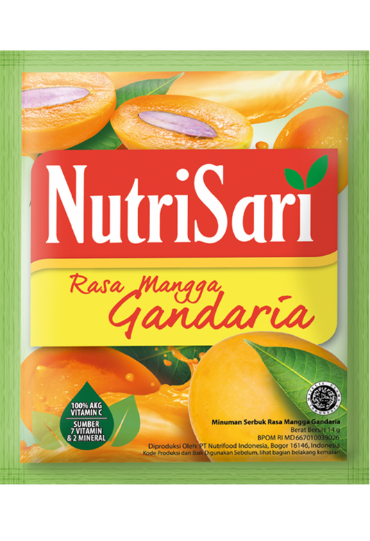 Nutrisari Mangga Gandaria flavor - (14gr)